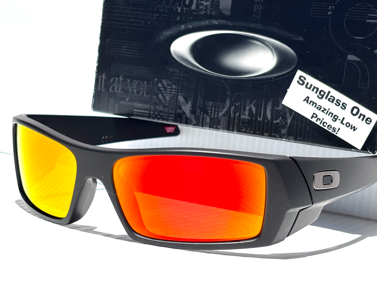 ルビー様 NEW Oakley GASCAN Matte Black PRIZM Ruby Lens Sunglass 9014-D7 | eBay