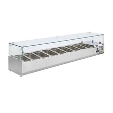 Polar G-Series Countertop Prep Fridge 9 x 1/3GN  GD878 Catering Commercial