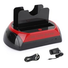 ALL in One HDD Docking/Dock Station HD Dual Bay USB to SATA IDE 2.5" 3.5"