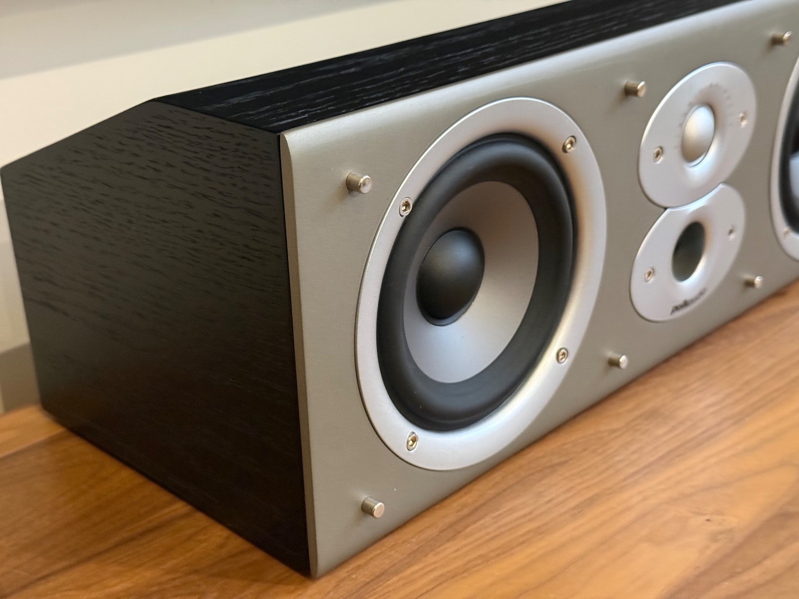 Polk Audio CSi3 Center Channel Speaker (Black Oak) - Clear, Dynamic Dialogue