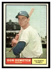 1961 Topps BASEBALL #23 Don Demeter 61TBB
