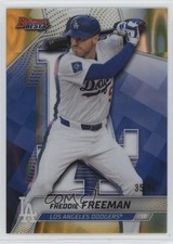 2025 Bowman's Best Gold Lava Refractor 35/50 Freddie Freeman #52 1az7