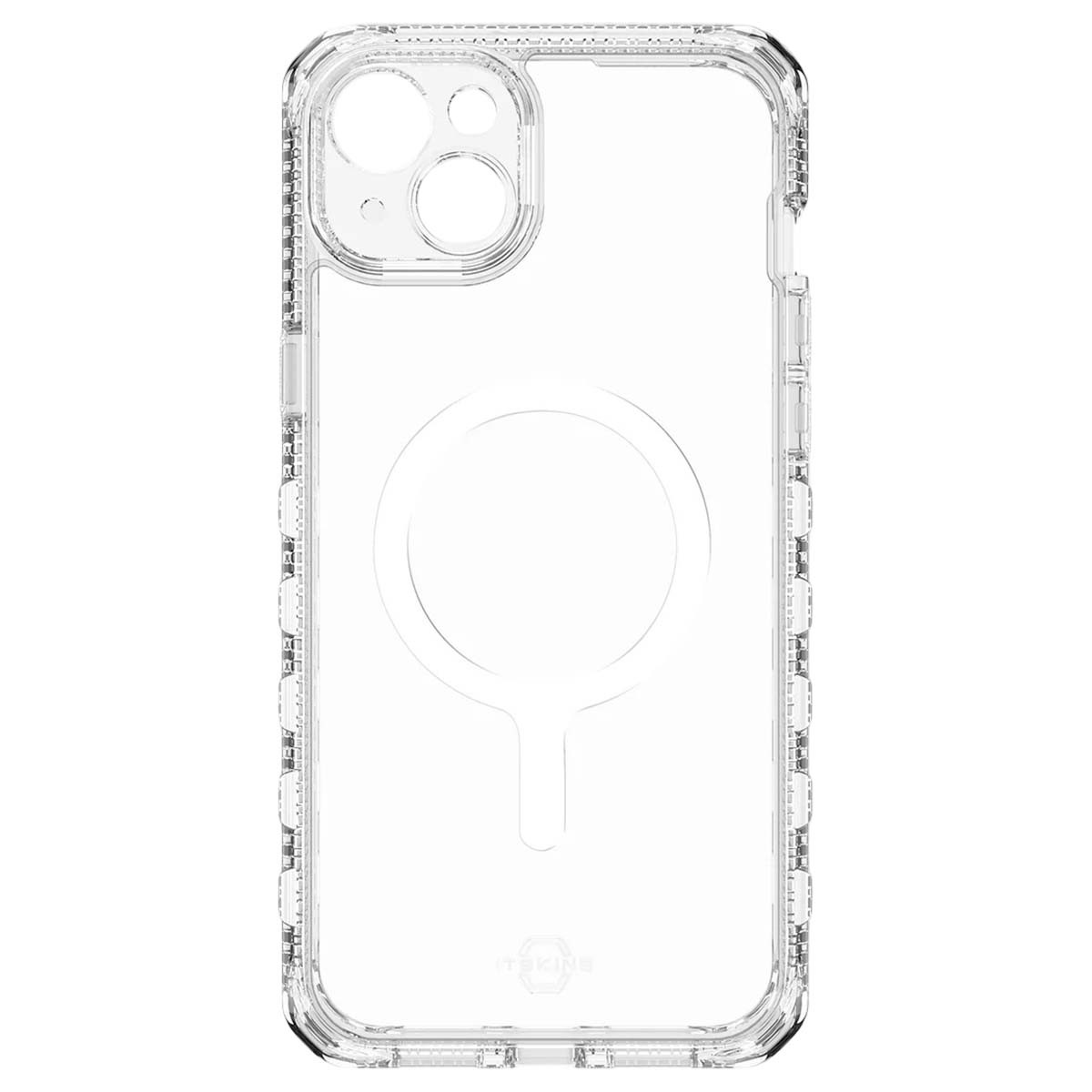 Coque renforcée R Clear iPhone 15 évite les rayures et bris de vitre arrière