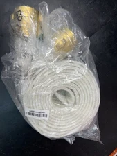 2" x 25FT Fire Hose Single Jacket TPU w/ NST/NH Brass Couplings 750 PSI