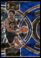 2023-24 Panini Select #105 Ben Sheppard Blue Cracked Ice Prizms