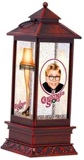  A Christmas Story Glitter Lantern - Leg Lamp Holiday Traditional Light Up 