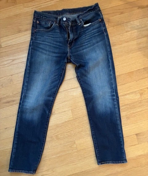 Levi's 502 Men's Regular Taper Fit Jeans 33x30 Dark Hollow, Pre-owned