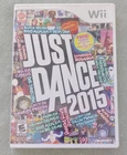 Just Dance Nintendo Wii 2015 Ubisoft Rythm Series 40+ Songs w/ Case & Manual CIB