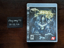 The Darkness (PS3, 2007) - Complete with Manual - Nice!