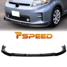 Glossy Black PP Front Bumper Spoiler Lip For 2011-2015 Scion xB STP-Style
