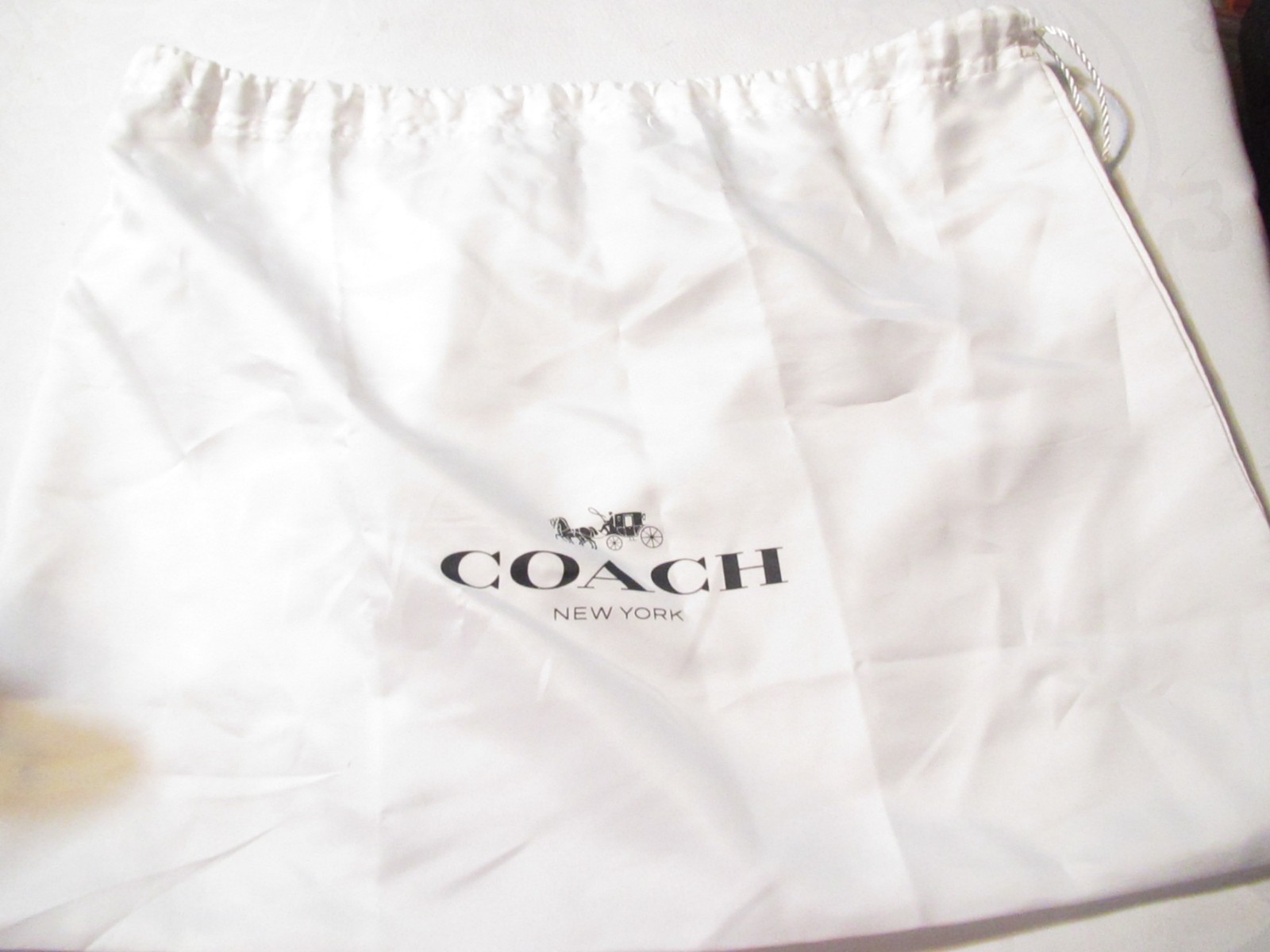 COACH METALLIC DENIM BLUE PYTHON ACCENTED LEATHER… - image 13