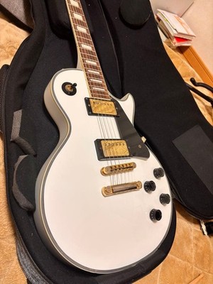Burny RLC-55 Les Paul Custom Electric Guitar #QY60AX