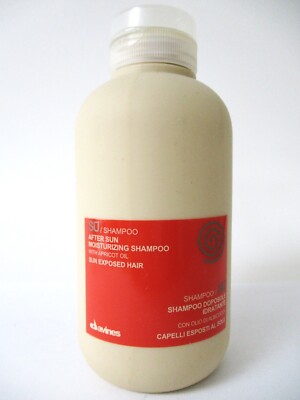 DAVINES SU AFTER SUN MOISTURIZING SHAMPOO WITH APROCOT OIL 8.45 oz