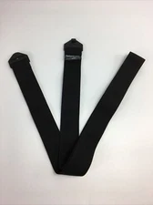 Fastomy non-slip X LARGE Black Ostomy Belt FITS 40"-50" for Convatec & Hollister