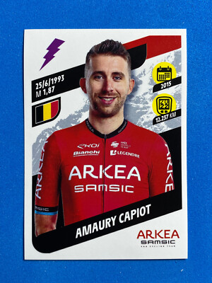 Figurine Stickers Panini Tour de France 2023 Amaury Capiot