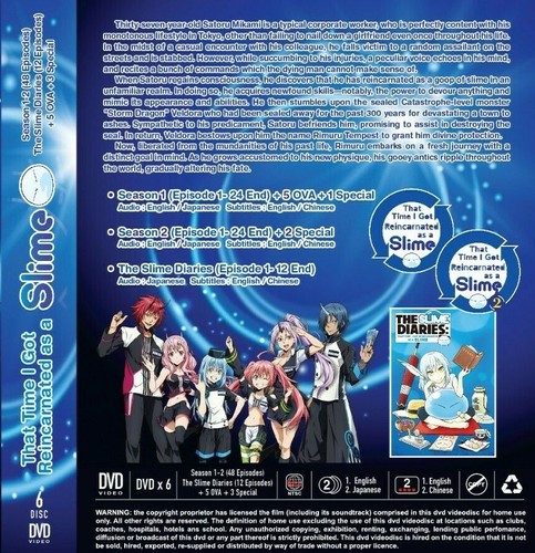 Tensei Shitara Slime Datta Ken | Sea. 1 + 2 + 5 OVA + Slime Dairies | Dual Audio - Picture 2 of 3