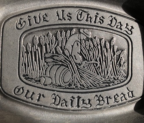Decorative Metal Tray Dish Engraved Small Size 6.25x9 inches Raised Edge - Picture 2 of 5