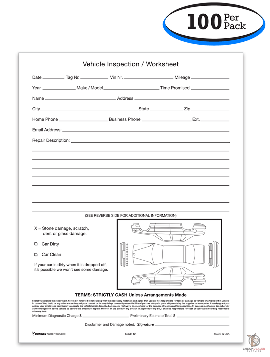 Vehicle Inspection Checklist Form FREE 14+ Vehicle Evaluation Forms In