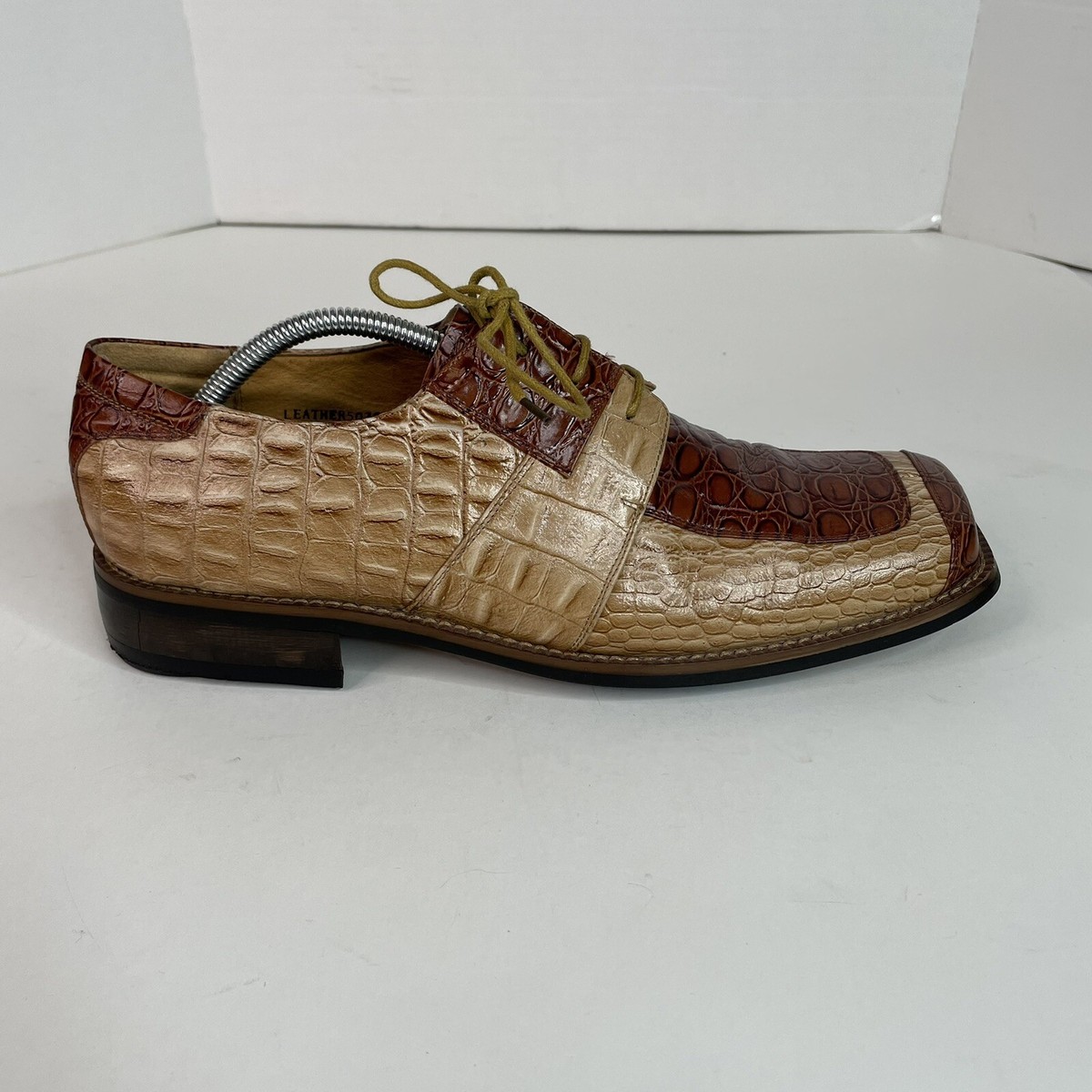 Zota unique Leather Cap Toe Derby Shoes // Black (US: 7) - Zota Unique  main image 3