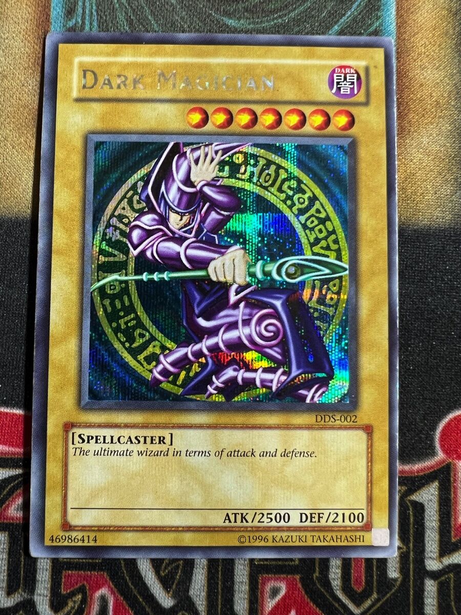 Yugioh x1 Dark Magician DDS-002 Secret Rare Dark Duel Yugioh x1 Dark Magician DDS-002 Secret Rare Dark Duel