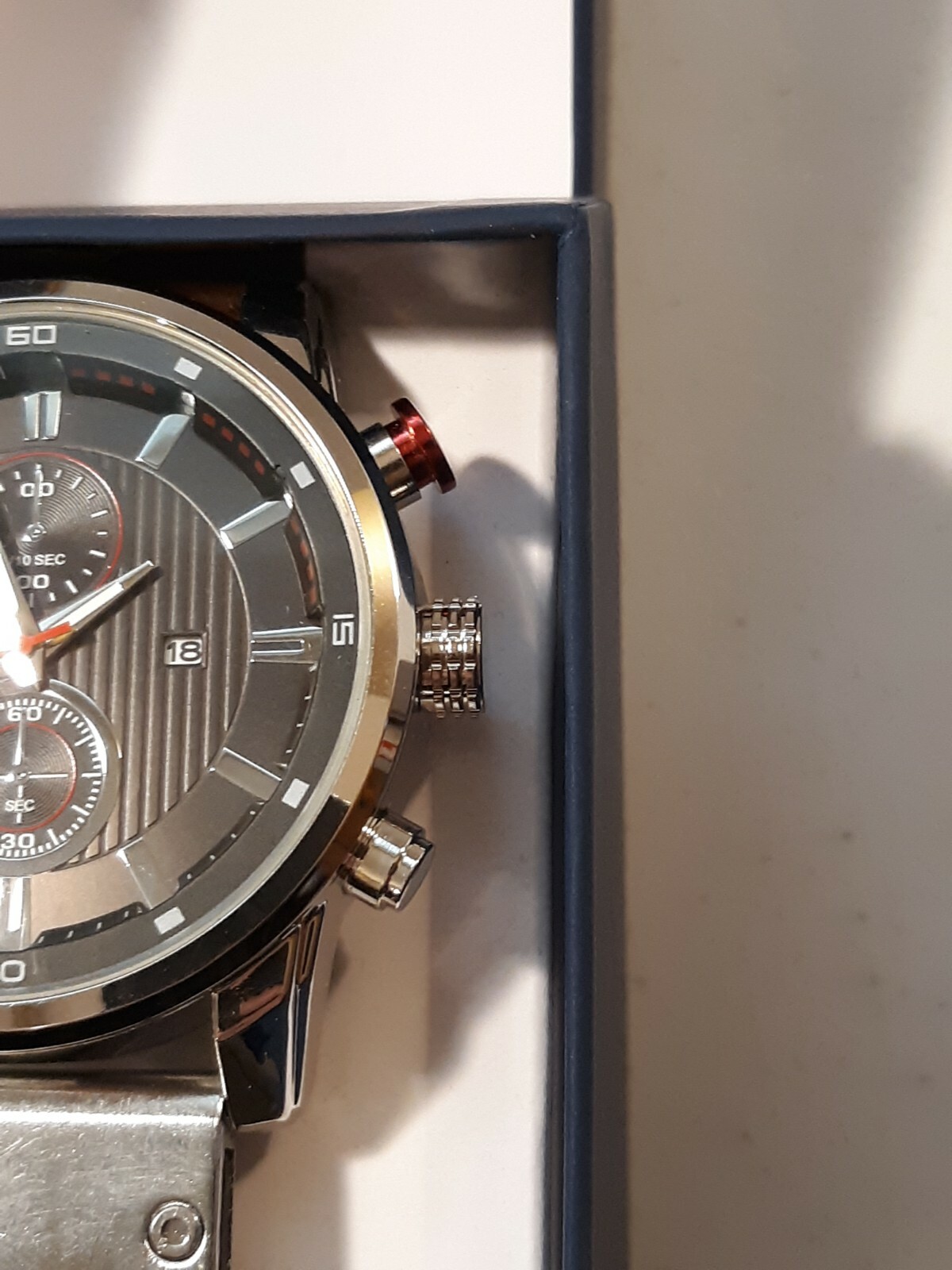 Men's Analog Watch Simulated Leather Band Date Feature eBay