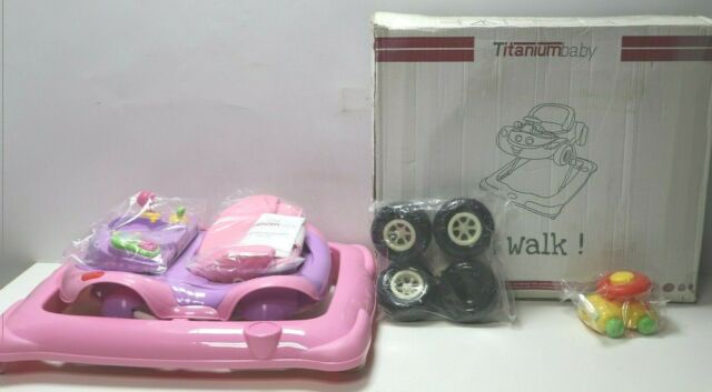 Titaniumbaby 4170 Lauflerner mit elektronischem Spieltisch Pink/Purple