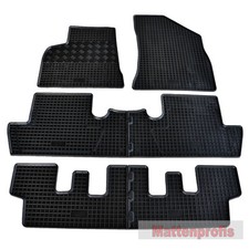 Gummimatten Gummifußmatten 6-teilig für Peugeot 3008 ab Bj.06/2009 - 2016