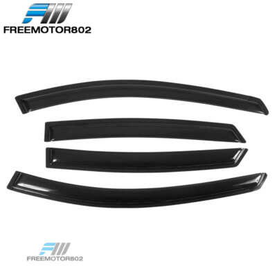 Fits 04-09 Toyota Prius XW20 Slim Style Window Visors Rain Sun Guard Deflector