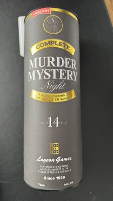 Lagoon Group Komplett Murder Mystery Night Spiel Brandneu. Unbespielt