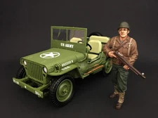 US ARMY WWII FIGURE II FOR 1:18 SCALE MODELS BY AMERICAN DIORAMA 77411