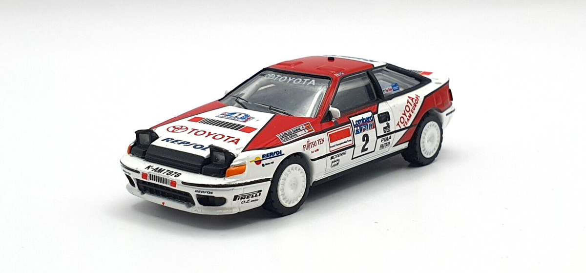 1/64 CM's 1990 TOYOTA CELICA GT-FOUR #2 RAC RALLY diecast car