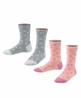 Esprit Kinder Stars 2-Pack Socken Baumwolle