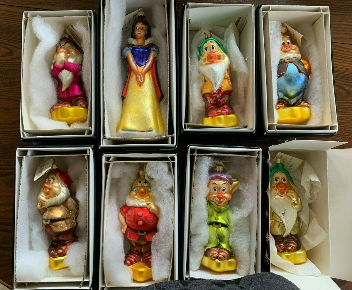 Krebs Glas Lauscha Snow White And Seven Dwarfs Vintage, 57 OFF