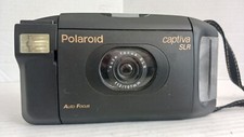 Vintage POLAROID Captiva SLR SE Instant Film Camera UNTESTED FREE SHIPPING