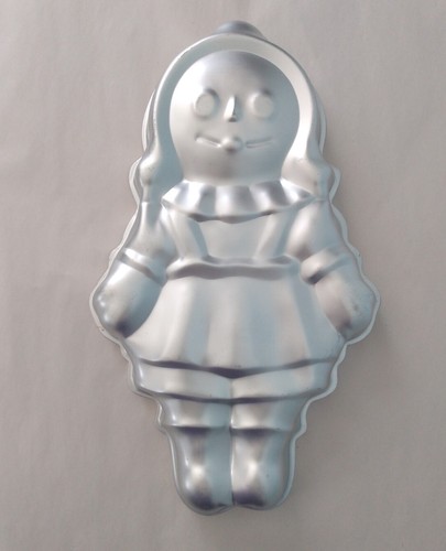 Wilton Vintage Cake Pan Story Book Doll with Decorating Insert 1970's NEW - Picture 3 of 7