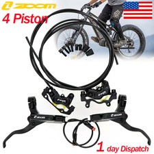 ZOOM HB876e E-Bike 4-Pistons MTB Hydraulic Disc Brake Set 1110/1860MM Power off