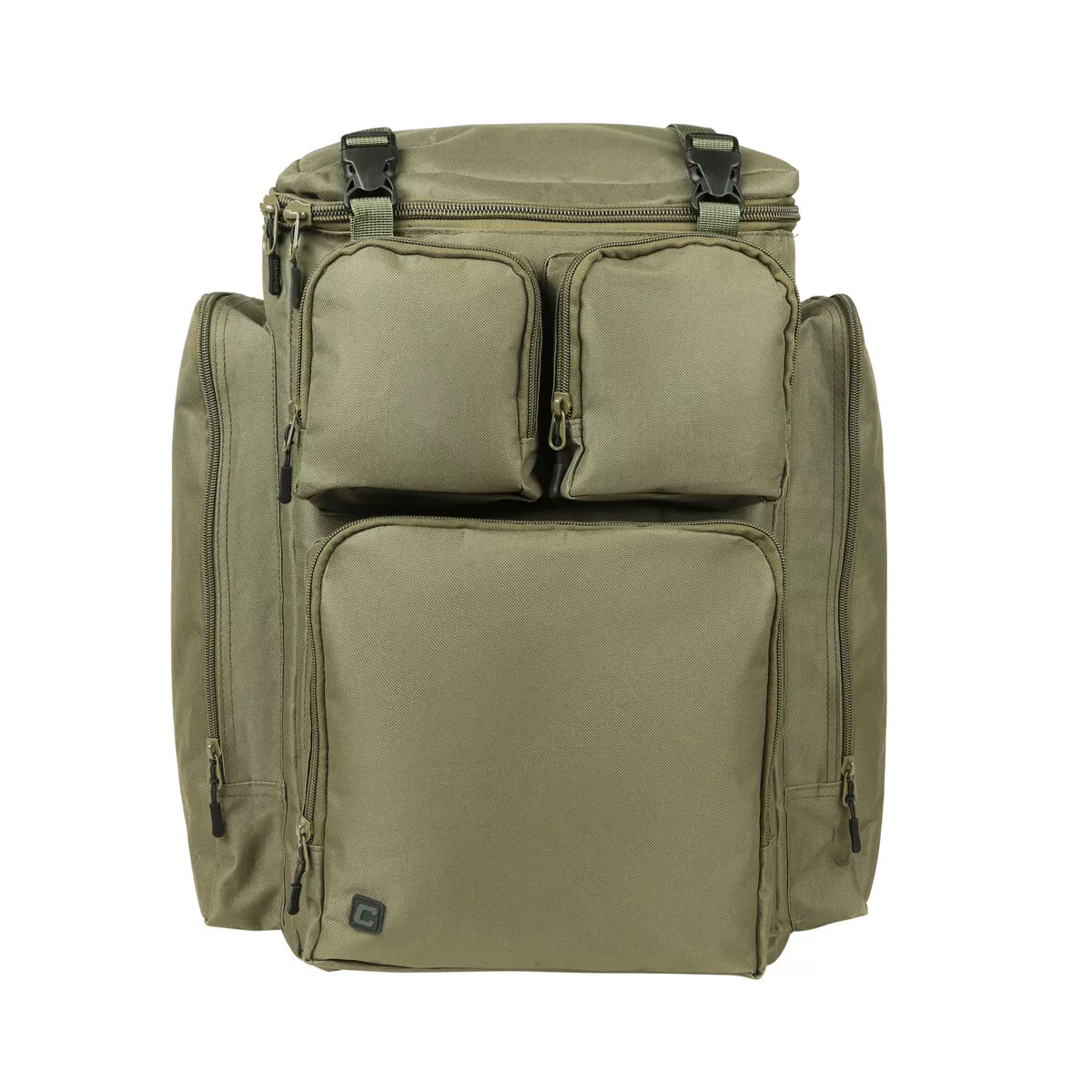 Carp Fishing Rucksack Green 50 Litre Luggage Tackle 6 Pockets - Carper  Tackle