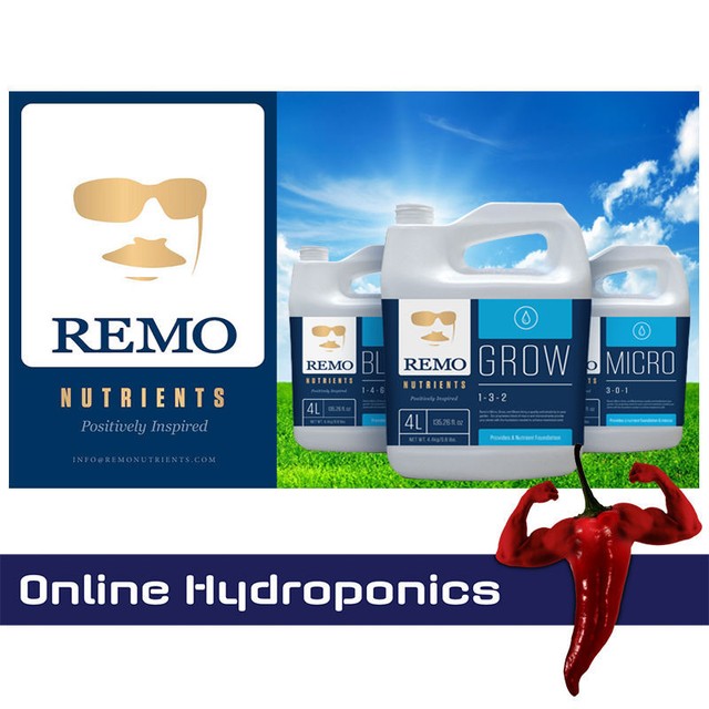Remo Nutrients Start Kit Bundle 1 Liter Of Bloom Micro Grow Velokelp 