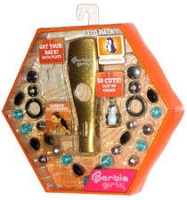 Barbie Girls MP3 Gold Backplate Deco Pack Clip On Penguin Charm for Player 2007