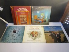 JEAN PIERRE RAMPAL 5 LP LOT - Flute -Record Album LP Lot PL106