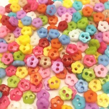 25, 50, 100 kleine Baby Mini 6 mm Knöpfe in ...