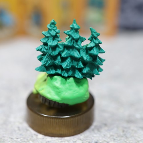 Juego completo de 6 figuras en miniatura Heidi Girl of the Alps Bottle Cap - Imagen 19 de 22