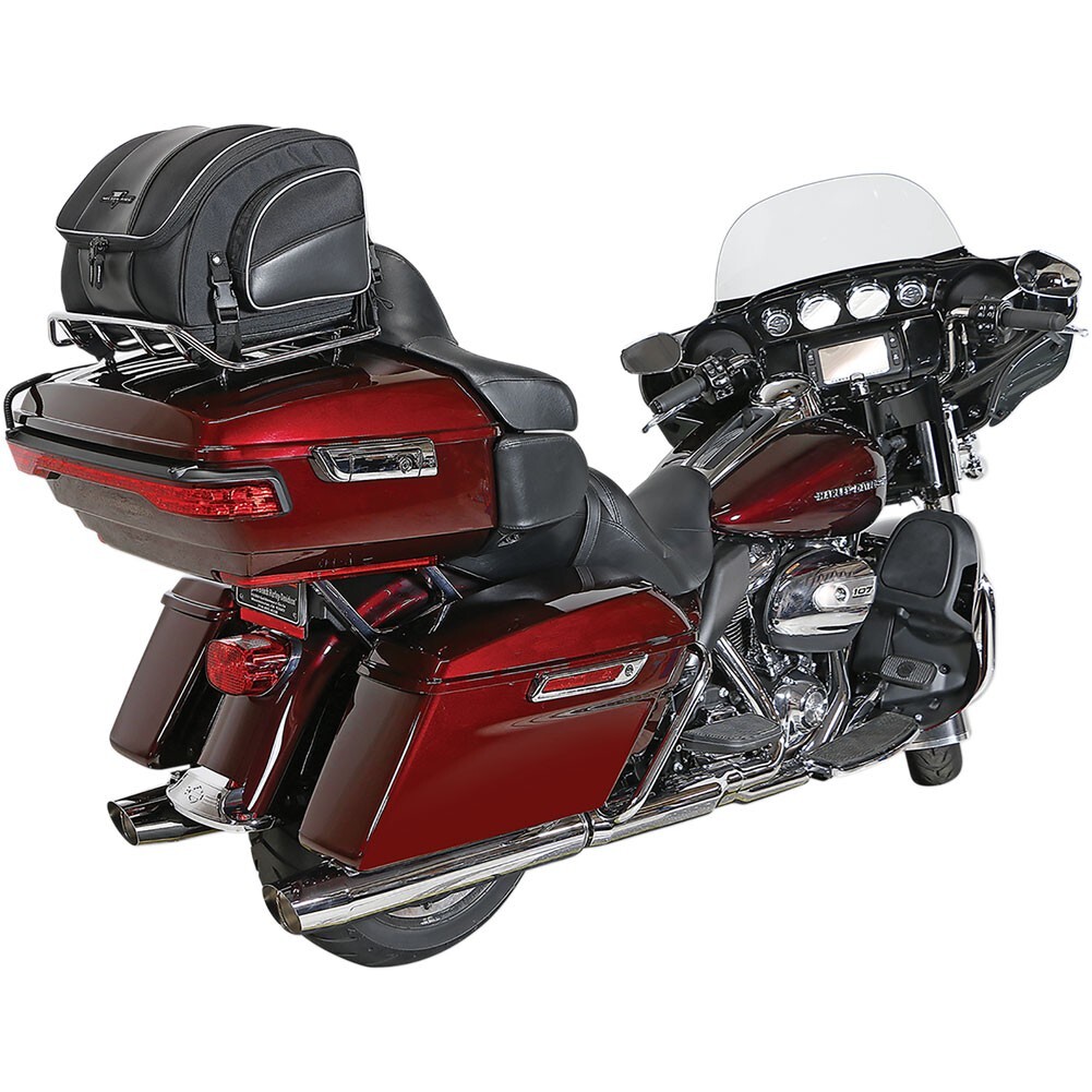 Nelson Rigg Route 1 Weekender Rack Bag  Black NR-215