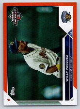 2023 Topps Pro Debut Orange Foil #41 Willy Vasquez /25