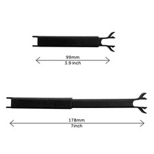 Gentex 4360653 Adjustable 4" to 7" Rearview Mirror Wire Plastic Cable Cord Cover