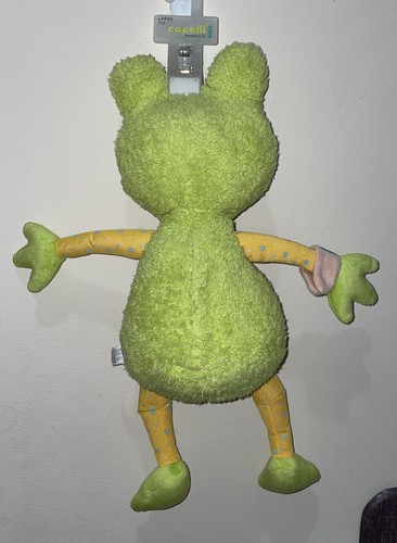 Manhattan Toy Co Talking FEEL BETTER FROG Complete Set 15" Tall Retired EUC - Picture 3 of 12
