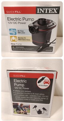 Intex Quick Fill DC 12V Electric Pump 23.0CFM 12V DC Power One Pump Lot of 15