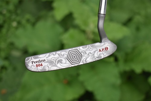 CUSTOM Arnold Palmer Peerles 504 Blade Putter / Stunning Engravings / RH 35.5" - Picture 10 of 23