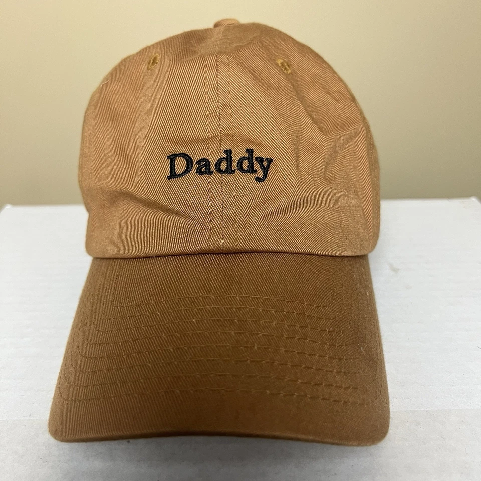 Gorra KBETHOS Daddy marrón correa trasera logotipo talla única Foto 2 de 4