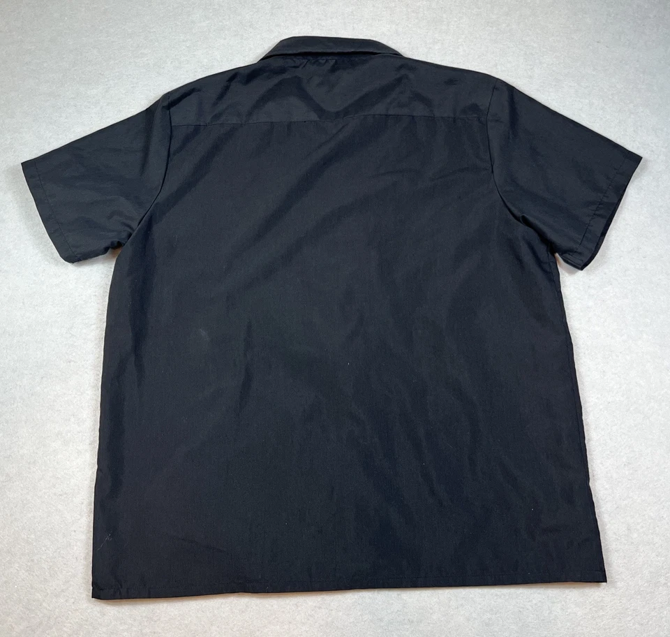 Рубашка Haband мужская L черная Guayabera вышитая короткий рукав повседневная - Изображение 3 из 4